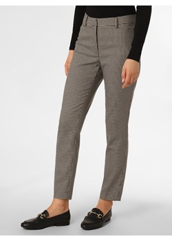 More & More Spodnie Kobiety Sztuczne włókno czarny wzorzysty ze sklepu vangraaf w kategorii Spodnie damskie - zdjęcie 146526854