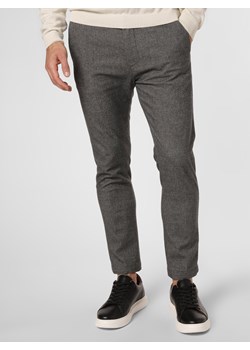 Drykorn Spodnie  Mężczyźni antracytowy marmurkowy ze sklepu vangraaf w kategorii Spodnie męskie - zdjęcie 146527541