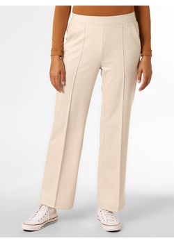 Cambio Spodnie Kobiety wełna ze strzyży beżowy jednolity ze sklepu vangraaf w kategorii Spodnie damskie - zdjęcie 146527610