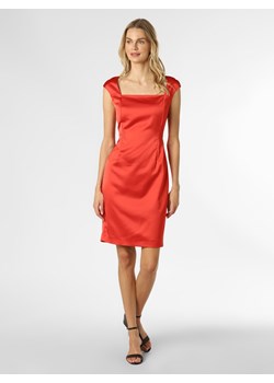 Swing Damska sukienka wieczorowa Kobiety Satyna czerwony jednolity ze sklepu vangraaf w kategorii Sukienki - zdjęcie 146527922