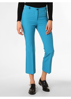 MAX&Co. Spodnie Kobiety Sztuczne włókno niebieski jednolity ze sklepu vangraaf w kategorii Spodnie damskie - zdjęcie 146528040