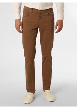 BRAX Spodnie  Mężczyźni Bawełna nugatowy jednolity ze sklepu vangraaf w kategorii Spodnie męskie - zdjęcie 146528164