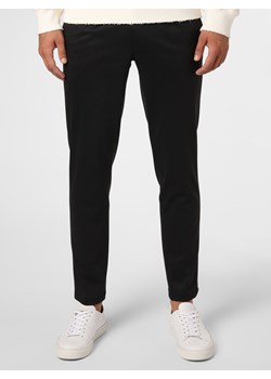 Finshley & Harding London - Spodnie męskie – Nick, czarny ze sklepu vangraaf w kategorii Spodnie męskie - zdjęcie 146528222