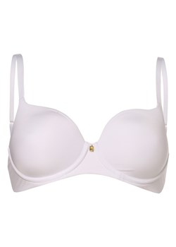 Triumph Damski biustonosz z fiszbinami Kobiety Sztuczne włókno biały jednolity ze sklepu vangraaf w kategorii Biustonosze - zdjęcie 146574882