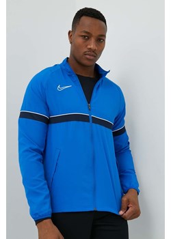 Nike kurtka męska kolor niebieski przejściowa ze sklepu ANSWEAR.com w kategorii Kurtki męskie - zdjęcie 146576191