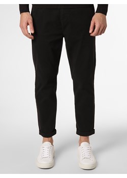 Only&Sons Spodnie  Mężczyźni Bawełna czarny jednolity ze sklepu vangraaf w kategorii Spodnie męskie - zdjęcie 146581383