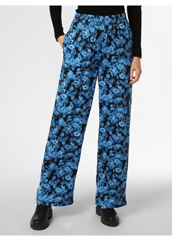 EDITED Spodnie Kobiety Satyna niebieski wzorzysty ze sklepu vangraaf w kategorii Spodnie damskie - zdjęcie 146581694
