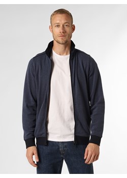 Andrew James Sailing Męska bluza rozpinana Mężczyźni Bawełna niebieski wzorzysty ze sklepu vangraaf w kategorii Bluzy męskie - zdjęcie 146581923