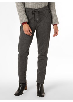 VG Spodnie  Kobiety Sztuczne włókno jasny szary wzorzysty ze sklepu vangraaf w kategorii Spodnie damskie - zdjęcie 146582061