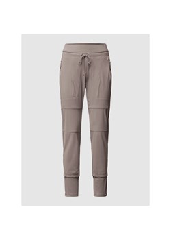 Spodnie sportowe z kieszeniami zapinanymi na zamek błyskawiczny ze sklepu Peek&Cloppenburg  w kategorii Spodnie damskie - zdjęcie 146590381