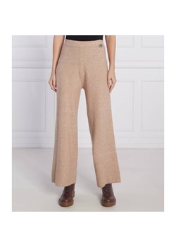 Liu Jo Rose Spodnie dresowe | Regular Fit | z dodatkiem wełny ze sklepu Gomez Fashion Store w kategorii Spodnie damskie - zdjęcie 146601582