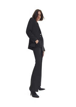Reserved - Spodnie flare - Czarny ze sklepu Reserved w kategorii Spodnie damskie - zdjęcie 146659590