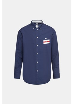 HARMONT&BLAINE Koszula - Granatowy - Mężczyzna - M (M) - C00413006912-805 ze sklepu Halfprice w kategorii Koszule męskie - zdjęcie 146671902