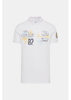 OKLAHOMA Koszulka polo - Biały - Mężczyzna - XL (XL) ze sklepu Halfprice w kategorii T-shirty męskie - zdjęcie 146686022