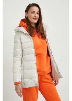 Answear Lab kurtka dwustronna damska kolor beżowy zimowa ze sklepu ANSWEAR.com w kategorii Kurtki damskie - zdjęcie 146689111