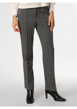 comma Spodnie Kobiety Sztuczne włókno czarny wzorzysty ze sklepu vangraaf w kategorii Spodnie damskie - zdjęcie 146697371