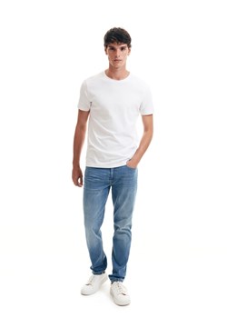 Reserved - Jeansy slim - Niebieski ze sklepu Reserved w kategorii Jeansy męskie - zdjęcie 146723190