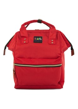 Plecak w kolorze czerwonym - 26 x 35 x 12 cm ze sklepu Limango Polska w kategorii Plecaki - zdjęcie 146860640