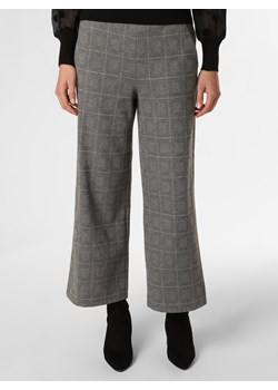 RAFFAELLO ROSSI Spodnie  Kobiety Dżersej szary w kratkę ze sklepu vangraaf w kategorii Spodnie damskie - zdjęcie 146941753