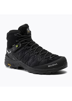 Buty trekkingowe męskie Salewa Alp Trainer 2 Mid GTX czarne 61382 ze sklepu sportano.pl w kategorii Buty trekkingowe męskie - zdjęcie 146967093