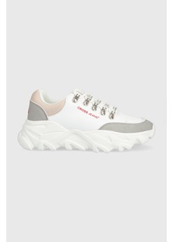 Cross Jeans sneakersy kolor biały ze sklepu ANSWEAR.com w kategorii Buty sportowe damskie - zdjęcie 147047133