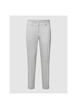 Spodnie materiałowe z fakturowanym wzorem model ‘Dora’ ze sklepu Peek&Cloppenburg  w kategorii Spodnie damskie - zdjęcie 147098002