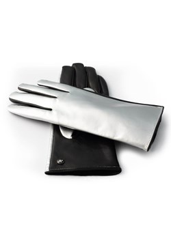 napoSHINE (czarny/srebrny) - XS ze sklepu napo gloves w kategorii Rękawiczki damskie - zdjęcie 147144540