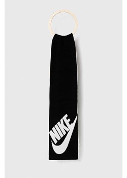 Nike szalik kolor czarny wzorzysty ze sklepu ANSWEAR.com w kategorii Szaliki i chusty damskie - zdjęcie 147197482