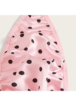 Jednoczęściowa piżama damska w kropki - Różowy / S ze sklepu Lovita.pl w kategorii Piżamy damskie - zdjęcie 147231194