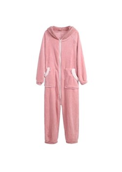 Onesie strój królika - Różowy / Uniwersalny ze sklepu Maybella.pl w kategorii Piżamy damskie - zdjęcie 147235710