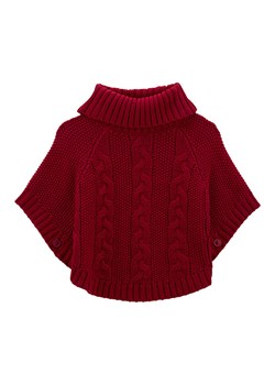 Ponczo w kolorze czerwonym ze sklepu Limango Polska w kategorii Swetry dziewczęce - zdjęcie 147267884
