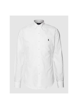 Koszula casualowa o kroju slim fit z kołnierzykiem typu button down ze sklepu Peek&Cloppenburg  w kategorii Koszule męskie - zdjęcie 147285094