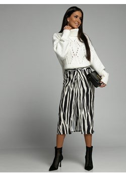 Spódnica Miso Zebra Czarna ze sklepu Lisa Mayo w kategorii Spódnice - zdjęcie 147288860