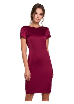 Makover Sukienka w kolorze bordowym ze sklepu Limango Polska w kategorii Sukienki - zdjęcie 147341712