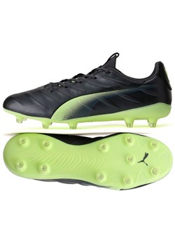 Buty Puma King Platinum 21 FG/AG M 106478 05 czarne czarne ze sklepu ButyModne.pl w kategorii Buty sportowe męskie - zdjęcie 147375592