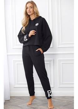 DKNY bawełniane spodnie dresowe damskie YI2722592, Kolor czarny, Rozmiar XS, DKNY ze sklepu Intymna w kategorii Piżamy damskie - zdjęcie 147413942