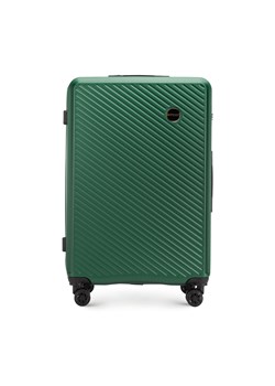 Duża walizka z ABS-u w ukośne paski ze sklepu WITTCHEN w kategorii Walizki - zdjęcie 147420433