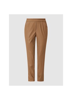 Luźne spodnie z imitacji skóry model ‘Cary’ ze sklepu Peek&Cloppenburg  w kategorii Spodnie damskie - zdjęcie 147426373