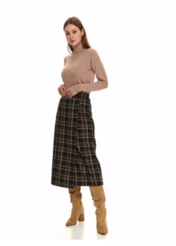 Ołówkowa spódnica w kratę ze sklepu Top Secret w kategorii Spódnice - zdjęcie 147437574