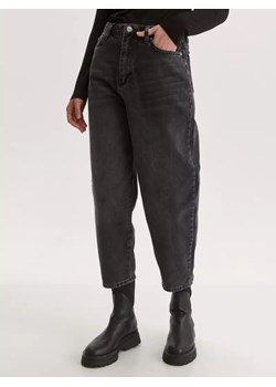 Spodnie damskie z podwyższonym stanem ze sklepu Top Secret w kategorii Jeansy damskie - zdjęcie 147439064