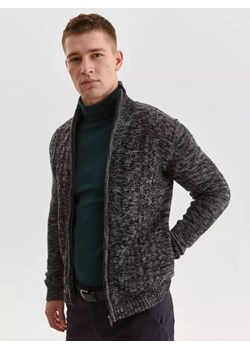 Ciepły kardigan z podszewką ze sklepu Top Secret w kategorii Swetry męskie - zdjęcie 147442171