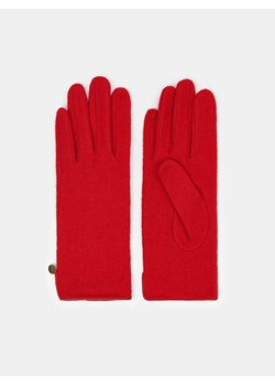 Mohito - Czerwone rękawiczki - Czerwony ze sklepu Mohito w kategorii Rękawiczki damskie - zdjęcie 147444681