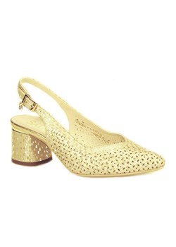 Sandały SALA 9842-1915 złote ze sklepu NajlepszeButy w kategorii Czółenka - zdjęcie 147463814