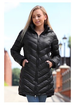 Przejściowa pikowana kurtka z wypełnieniem Perso ze sklepu Eye For Fashion w kategorii Kurtki damskie - zdjęcie 147488900