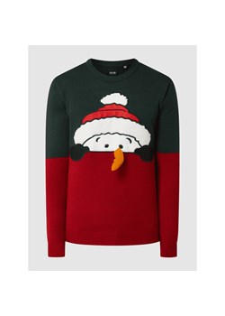 Sweter ze świątecznym motywem model ‘Xmas’ ze sklepu Peek&Cloppenburg  w kategorii Swetry męskie - zdjęcie 147490932