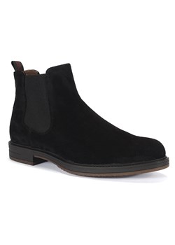 Czarne sztyblety LAMBER ze sklepu Domenoshoes w kategorii Buty zimowe męskie - zdjęcie 147491252