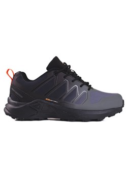 Szare buty trekkingowe męskie DK Softshell czarne ze sklepu ButyModne.pl w kategorii Buty trekkingowe męskie - zdjęcie 147494863