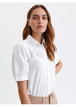 Koszula z ozdobnym ażurowym przodem ze sklepu Top Secret w kategorii Koszule damskie - zdjęcie 147499774