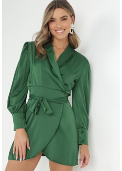 Zielona Sukienka Kasothea ze sklepu Born2be Odzież w kategorii Sukienki - zdjęcie 147508093