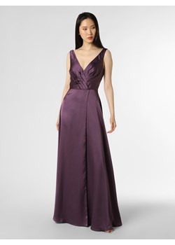 Luxuar Fashion Damska sukienka wieczorowa Kobiety Satyna lila jednolity ze sklepu vangraaf w kategorii Sukienki - zdjęcie 147592360